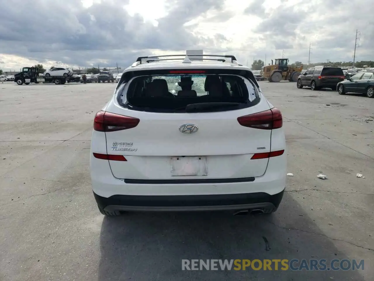 6 Фотография поврежденного автомобиля KM8J3CALXMU291624 HYUNDAI TUCSON 2021