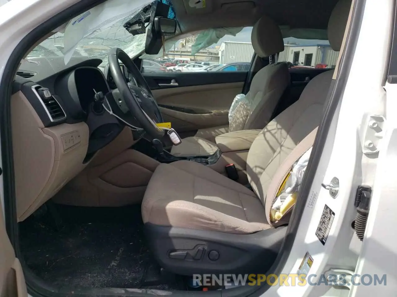 7 Фотография поврежденного автомобиля KM8J3CALXMU291624 HYUNDAI TUCSON 2021