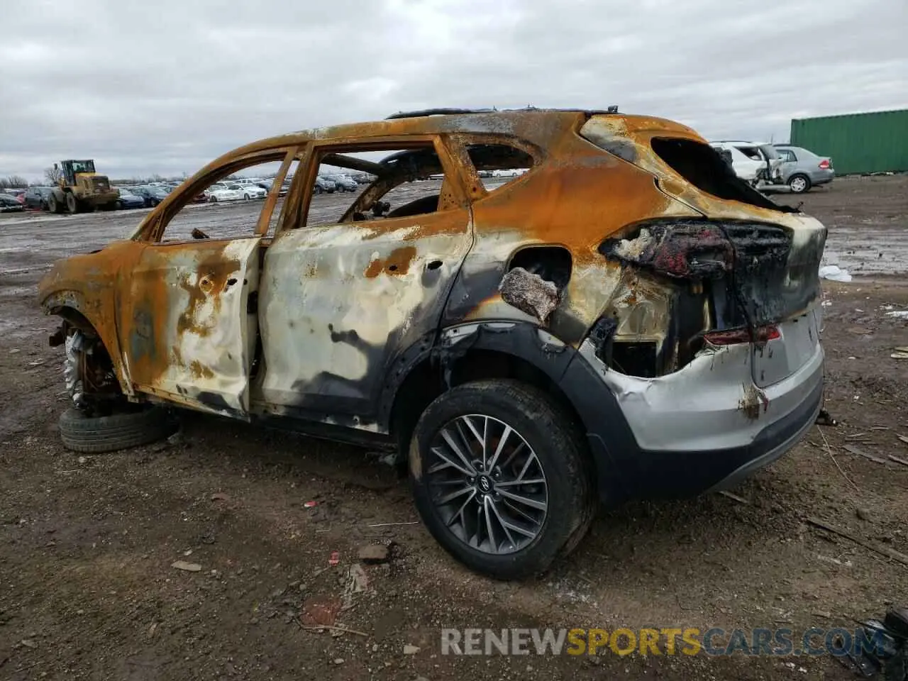 2 Photograph of a damaged car KM8J3CALXMU344029 HYUNDAI TUCSON 2021