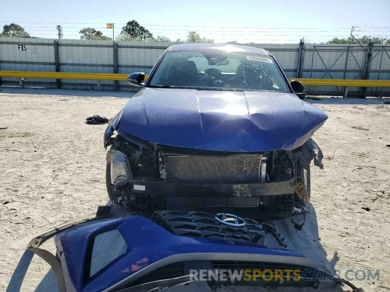 5 Фотография поврежденного автомобиля 5NMJA3AE1NH005308 HYUNDAI TUCSON 2022