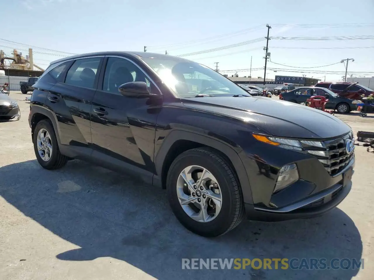 4 Photograph of a damaged car 5NMJA3AE4NH003455 HYUNDAI TUCSON 2022