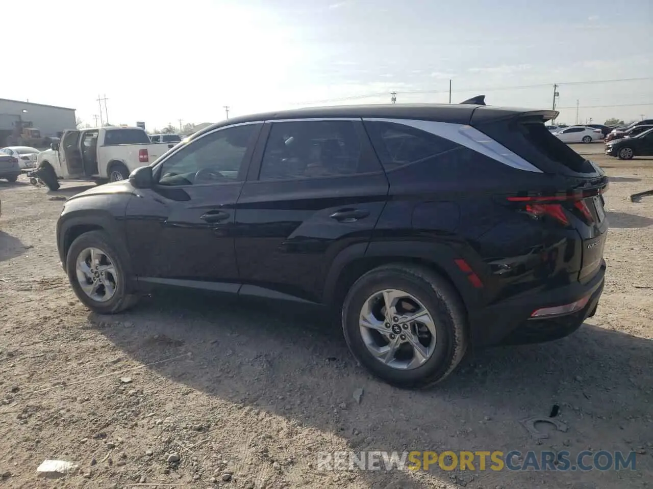 2 Photograph of a damaged car 5NMJA3AE4NH087888 HYUNDAI TUCSON 2022