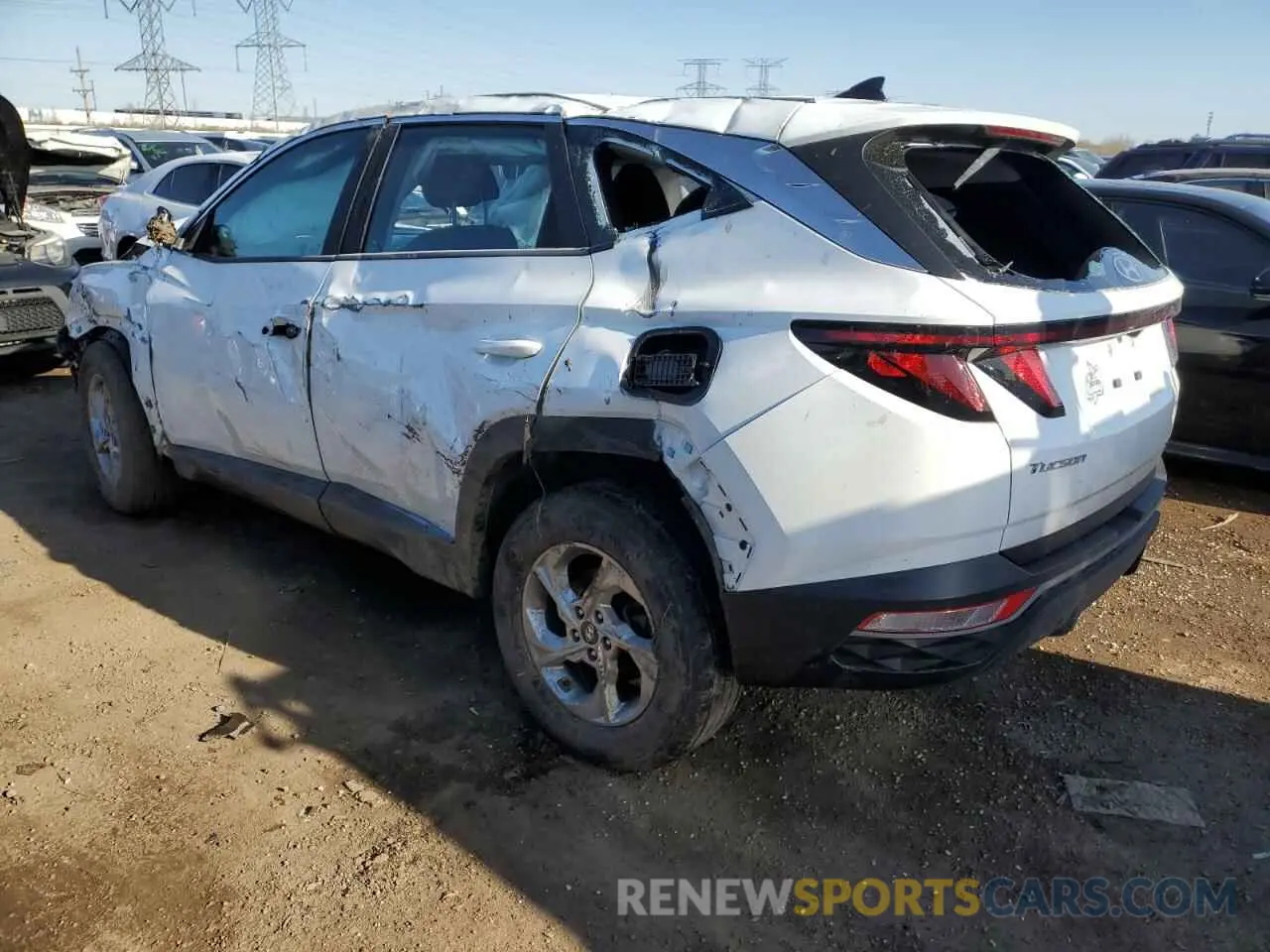 2 Фотография поврежденного автомобиля 5NMJA3AE9NH005119 HYUNDAI TUCSON 2022