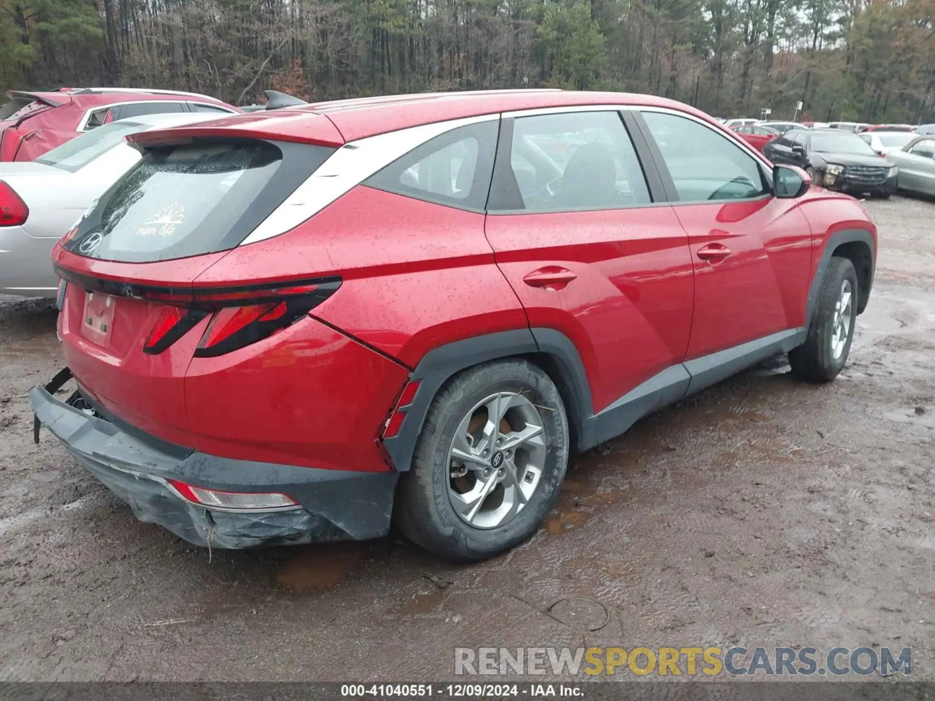 4 Фотография поврежденного автомобиля 5NMJA3AEXNH020695 HYUNDAI TUCSON 2022