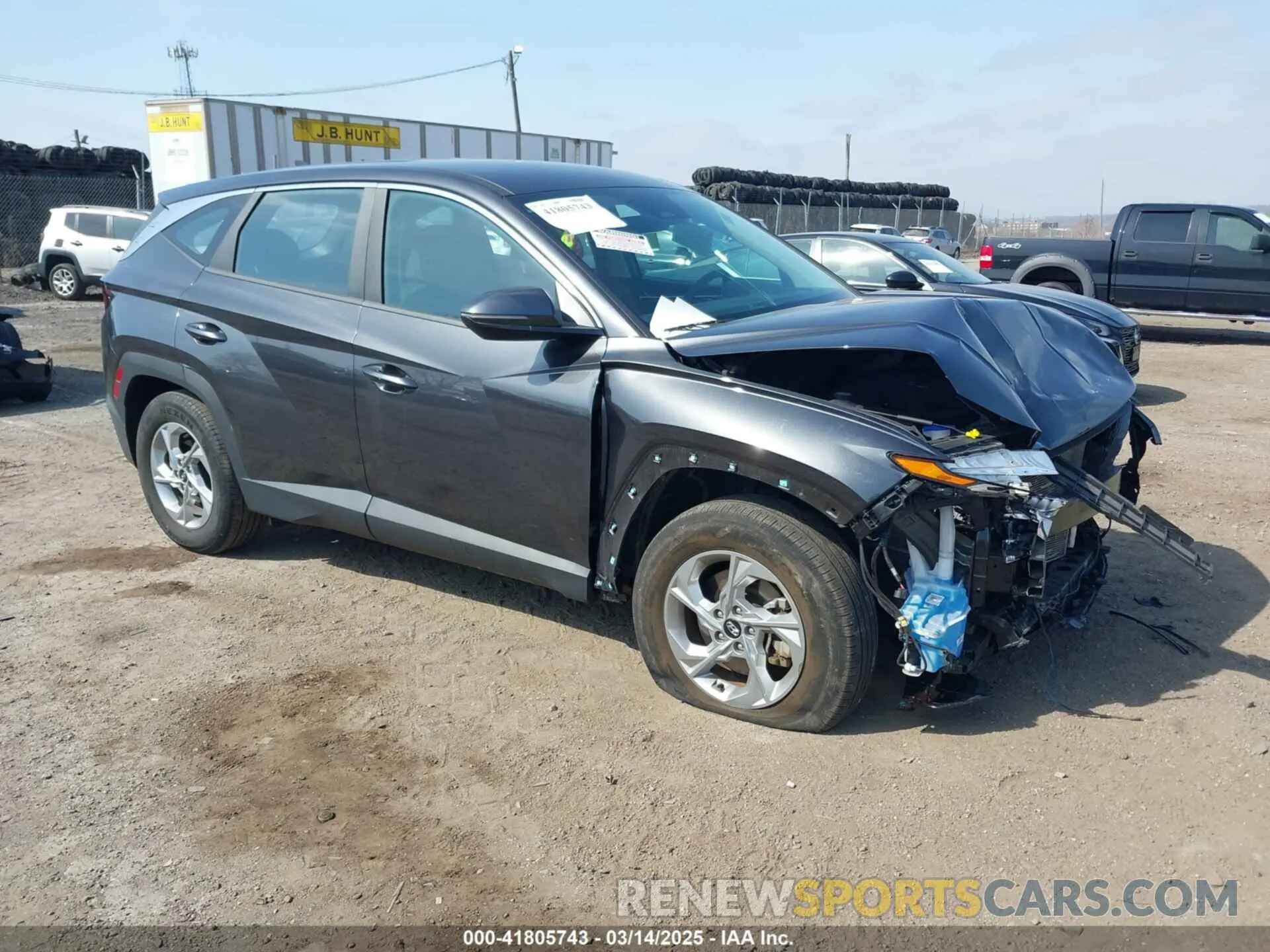 1 Фотография поврежденного автомобиля 5NMJACAE2NH080406 HYUNDAI TUCSON 2022
