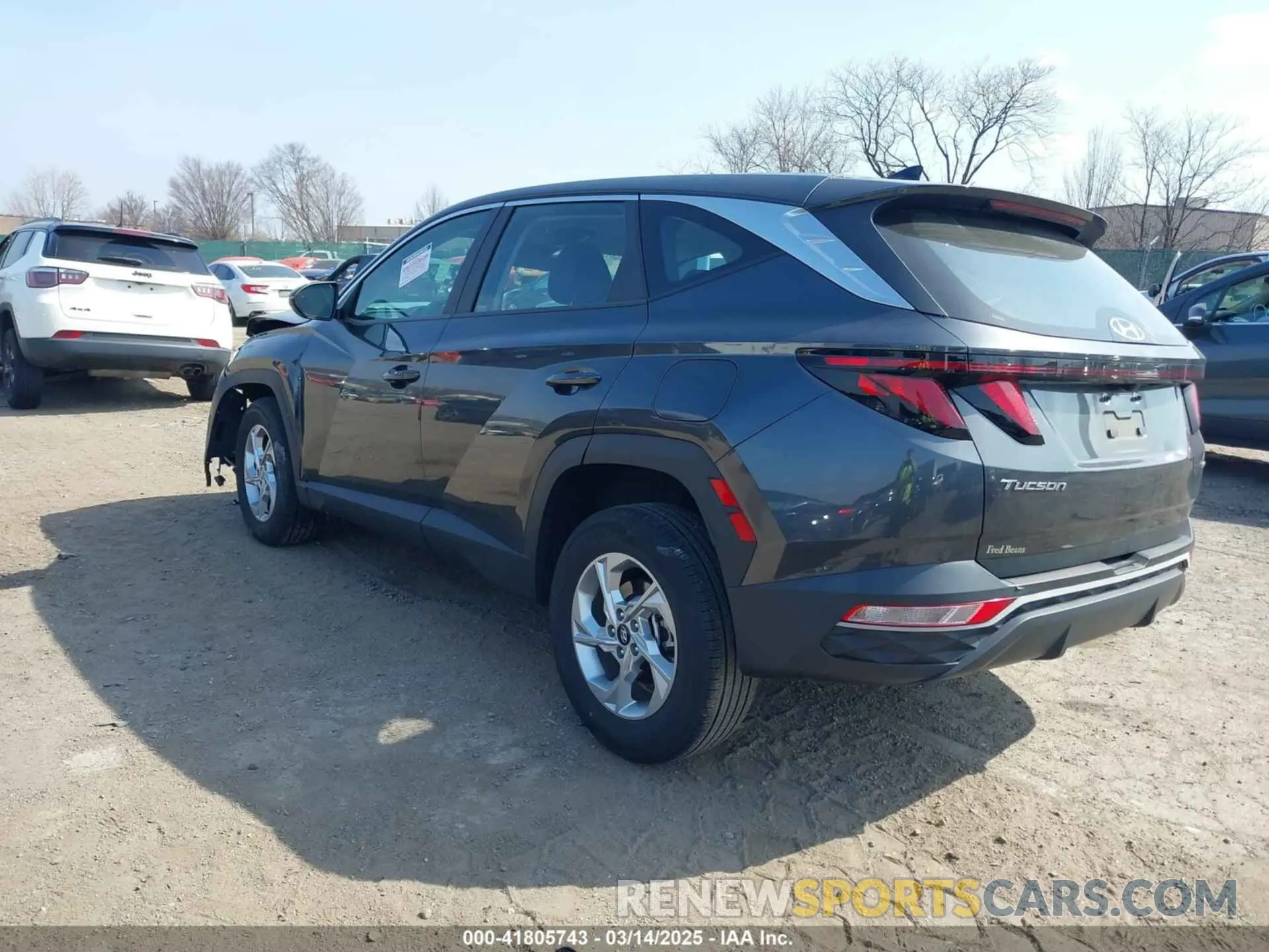 3 Фотография поврежденного автомобиля 5NMJACAE2NH080406 HYUNDAI TUCSON 2022