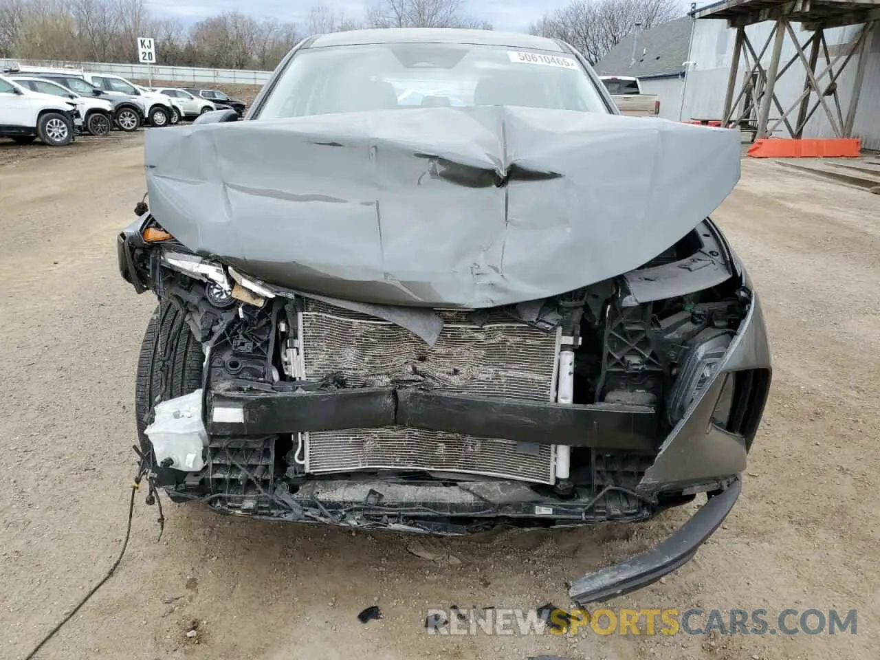 5 Фотография поврежденного автомобиля 5NMJACAE4NH087521 HYUNDAI TUCSON 2022