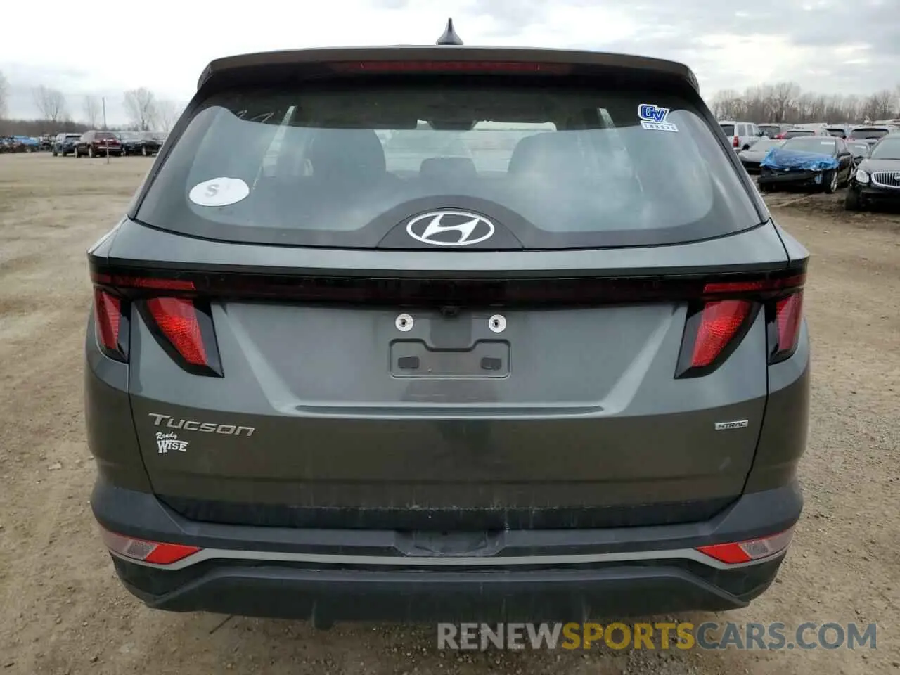6 Фотография поврежденного автомобиля 5NMJACAE4NH087521 HYUNDAI TUCSON 2022