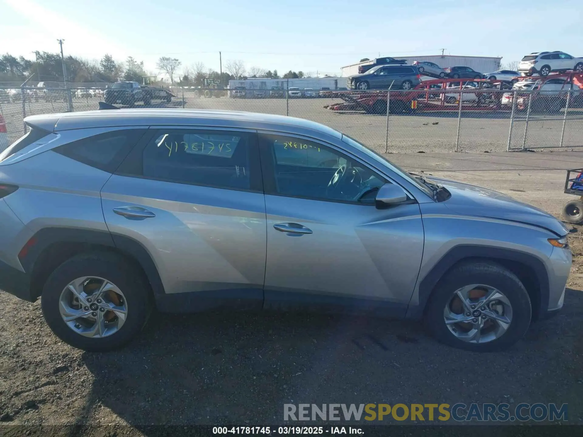 13 Фотография поврежденного автомобиля 5NMJACAE6NH032746 HYUNDAI TUCSON 2022