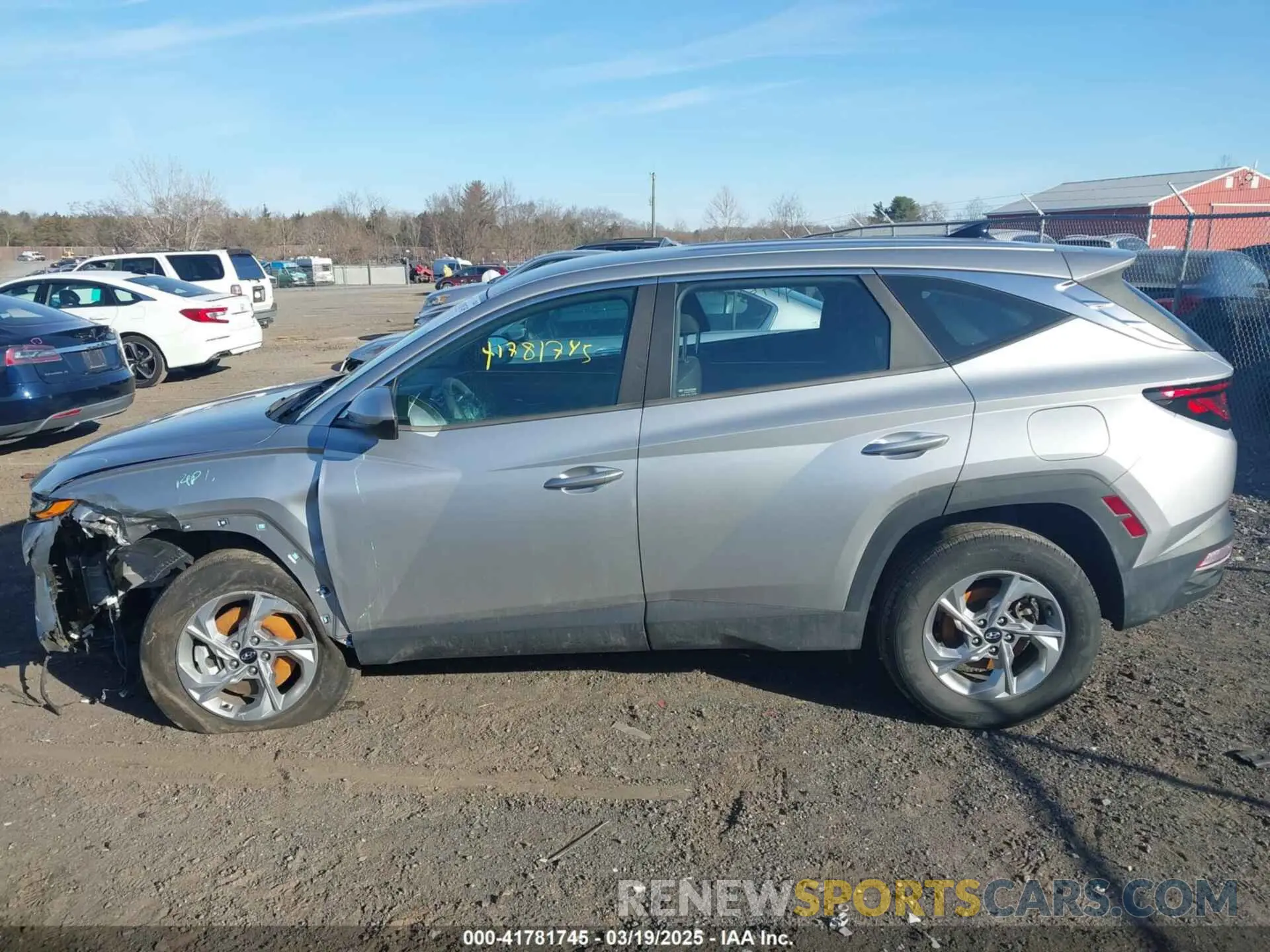 14 Фотография поврежденного автомобиля 5NMJACAE6NH032746 HYUNDAI TUCSON 2022