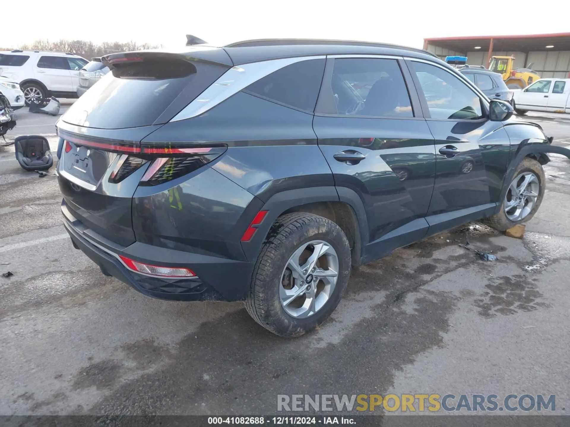 4 Фотография поврежденного автомобиля 5NMJB3AE0NH015650 HYUNDAI TUCSON 2022