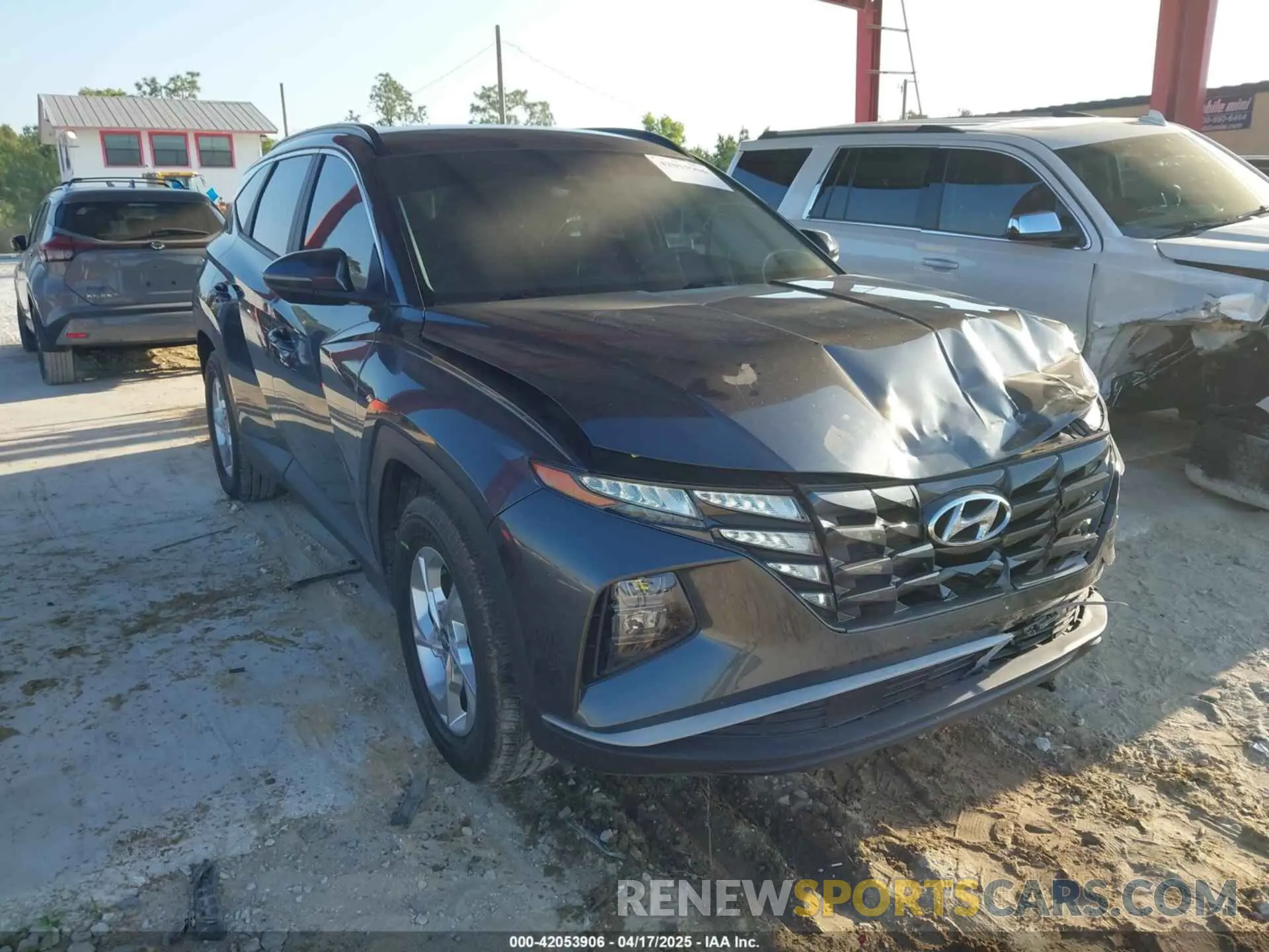 1 Фотография поврежденного автомобиля 5NMJB3AE0NH087285 HYUNDAI TUCSON 2022