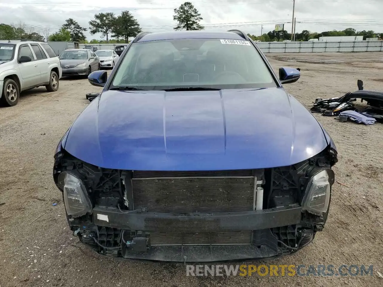 5 Photograph of a damaged car 5NMJB3AE0NH144570 HYUNDAI TUCSON 2022