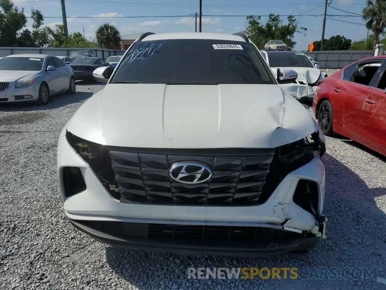 5 Фотография поврежденного автомобиля 5NMJB3AE2NH157708 HYUNDAI TUCSON 2022