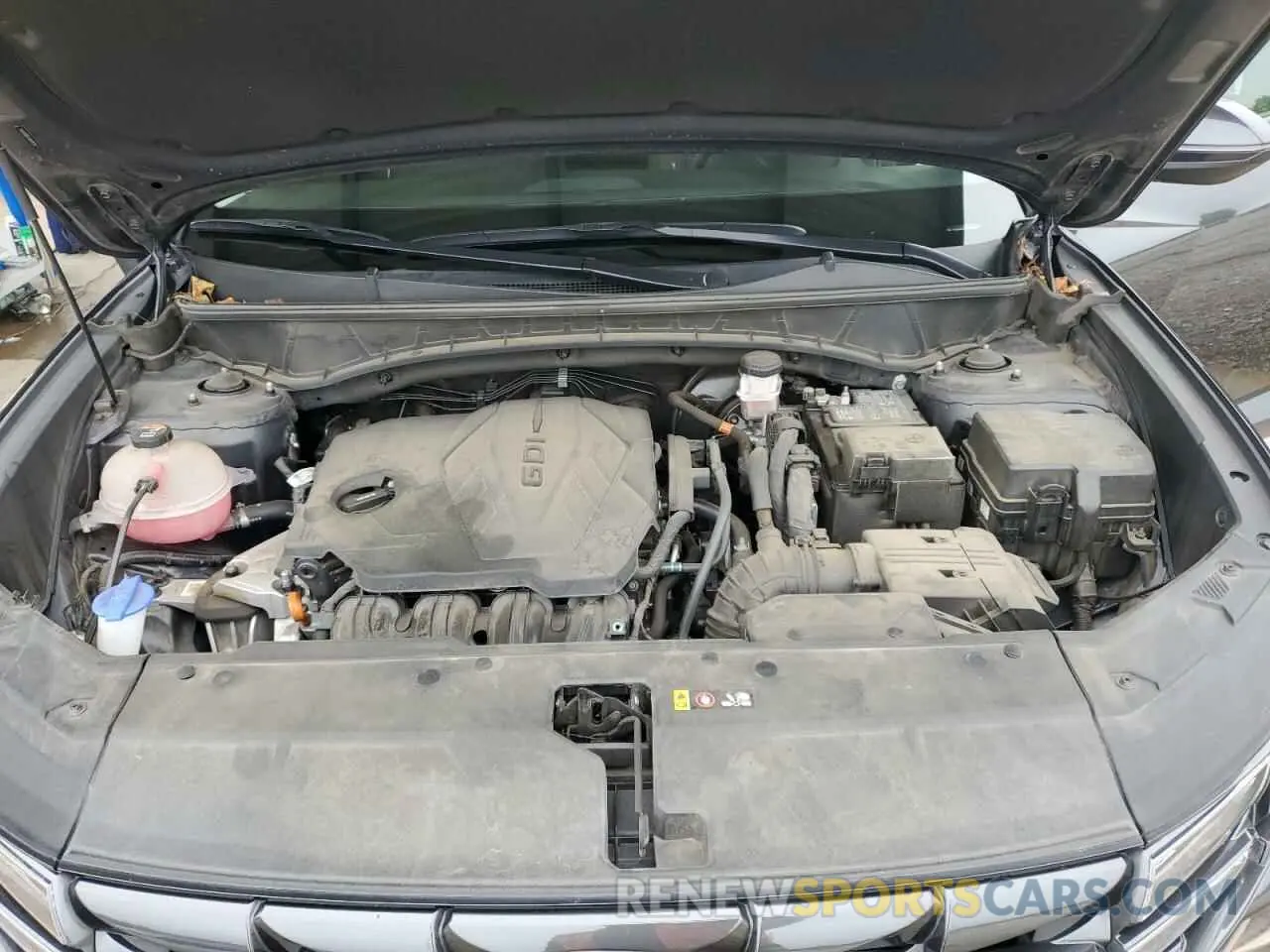 12 Photograph of a damaged car 5NMJB3AE3NH042857 HYUNDAI TUCSON 2022