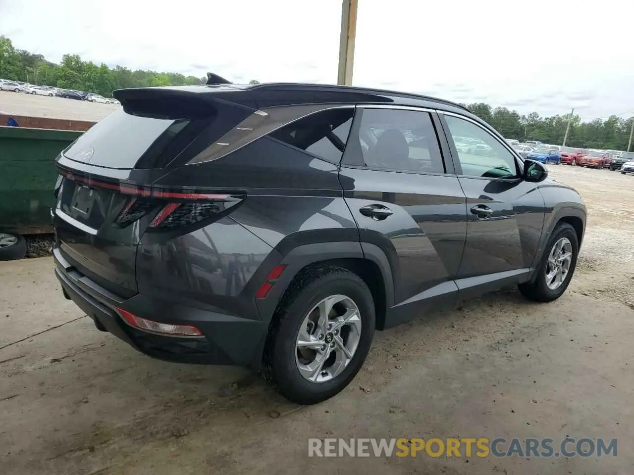 3 Photograph of a damaged car 5NMJB3AE3NH042857 HYUNDAI TUCSON 2022