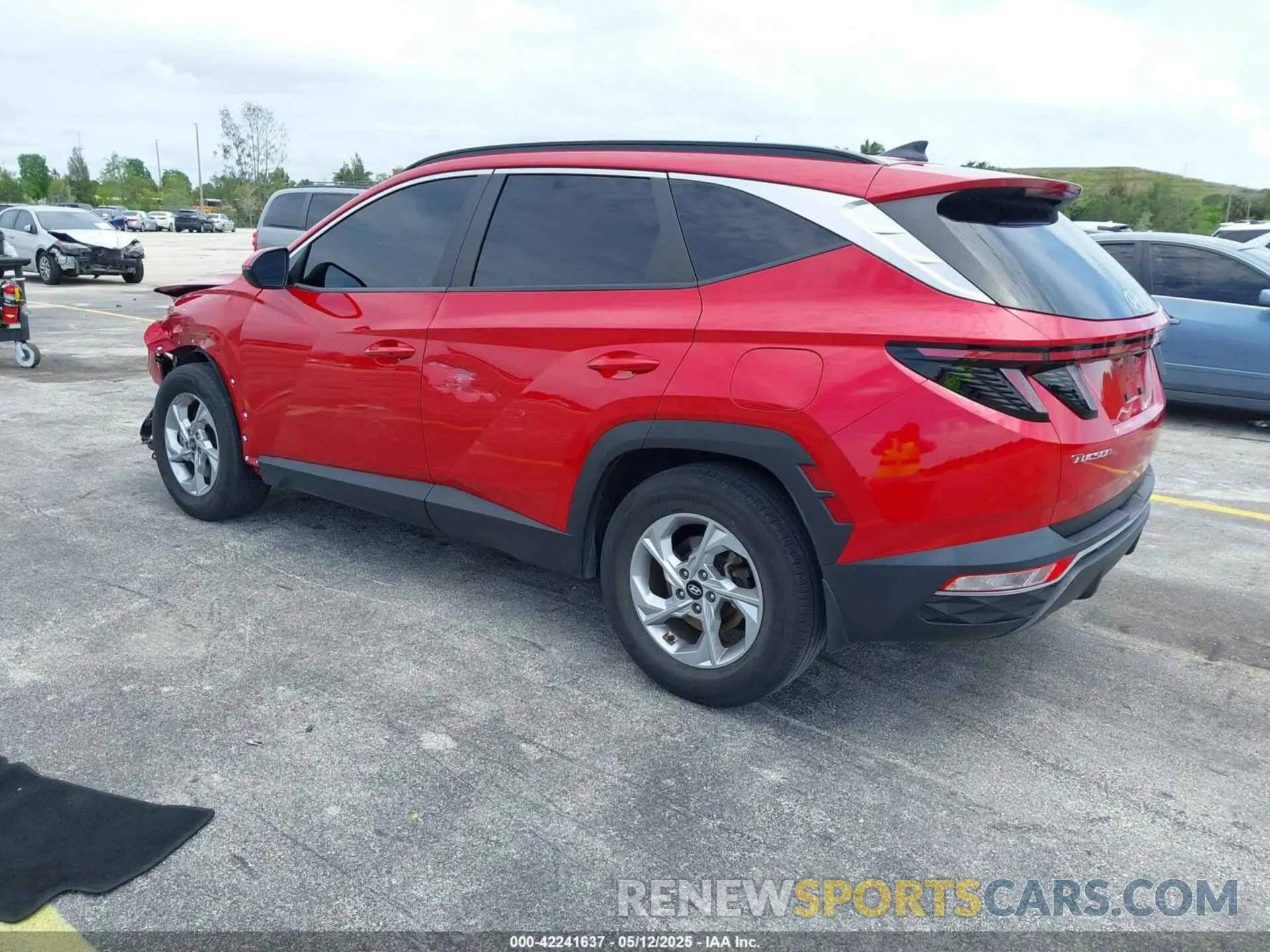 3 Фотография поврежденного автомобиля 5NMJB3AE6NH110374 HYUNDAI TUCSON 2022