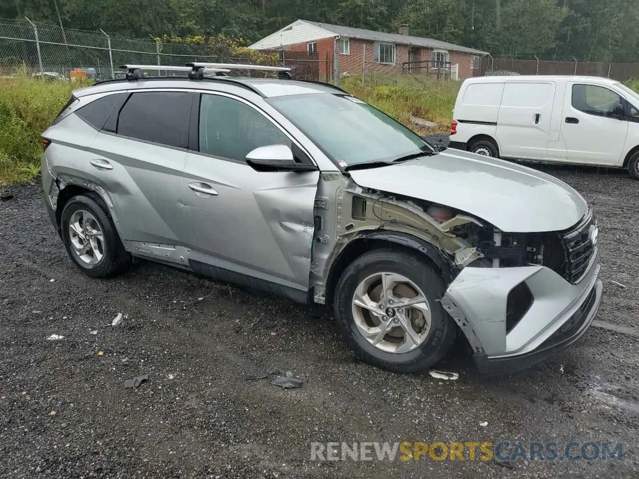 4 Фотография поврежденного автомобиля 5NMJB3AE7NH042005 HYUNDAI TUCSON 2022