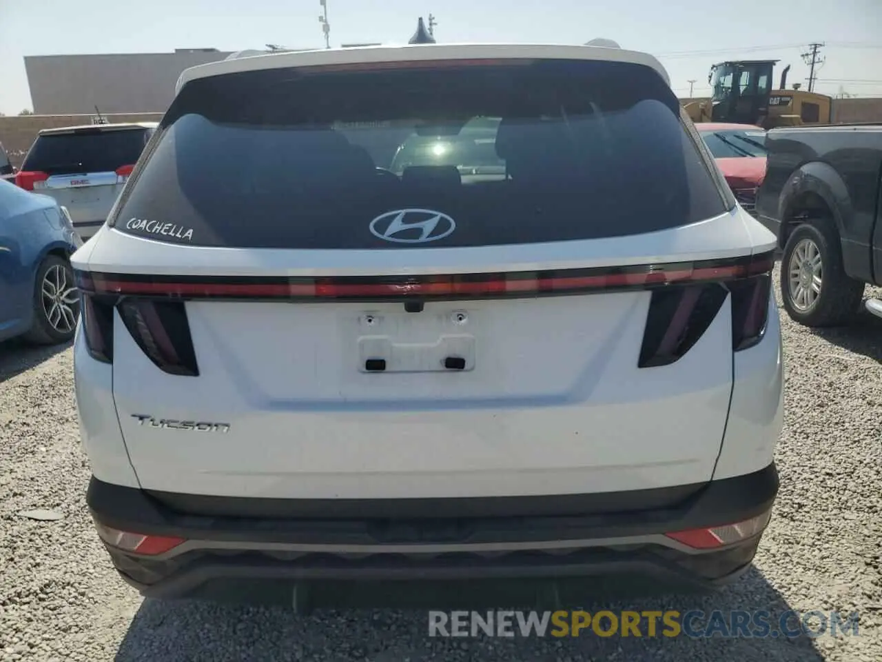 6 Photograph of a damaged car 5NMJB3AE7NH110867 HYUNDAI TUCSON 2022