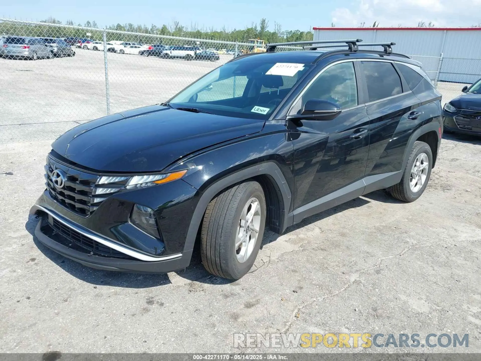 2 Photograph of a damaged car 5NMJB3AE9NH030504 HYUNDAI TUCSON 2022
