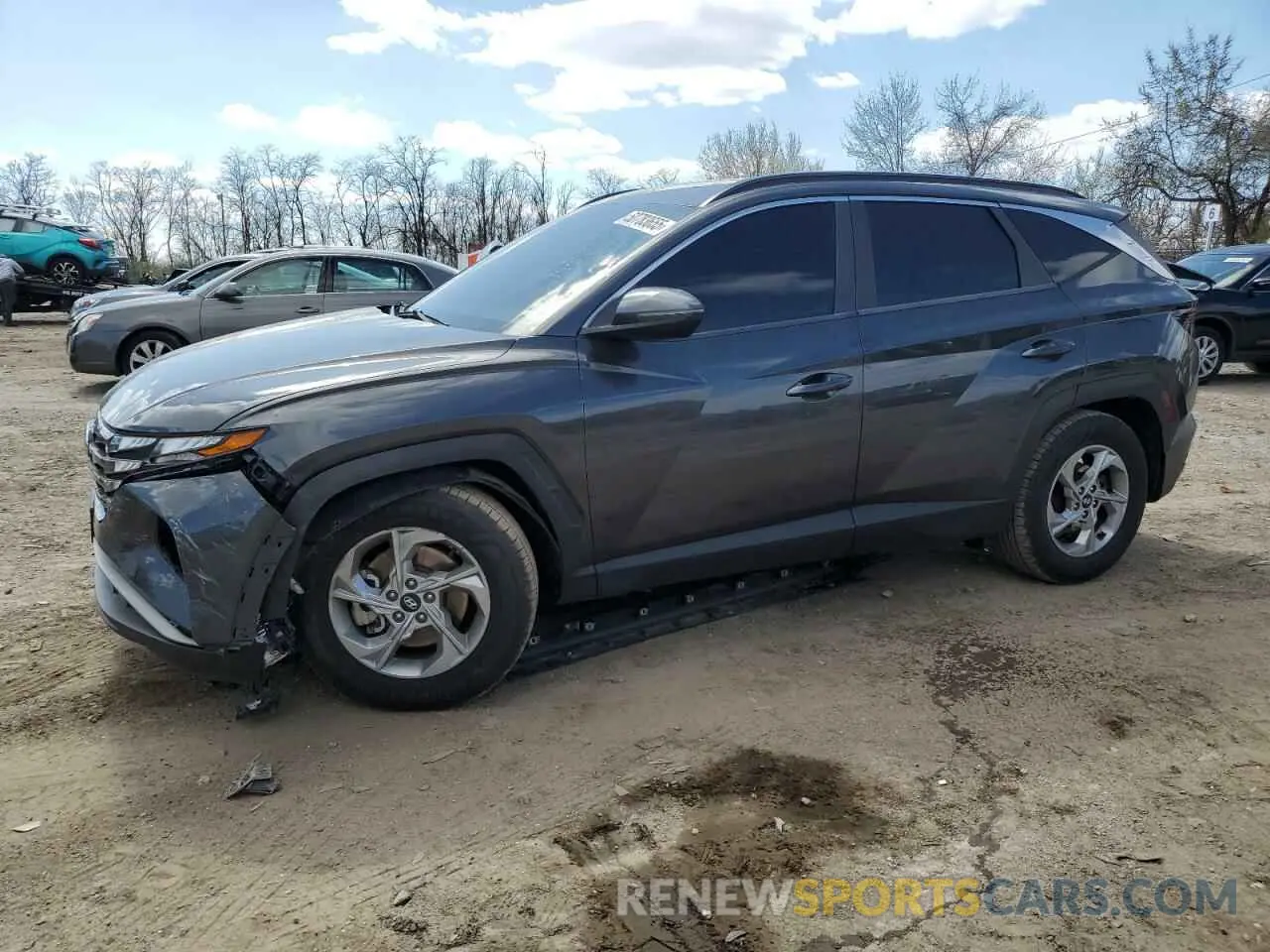 1 Фотография поврежденного автомобиля 5NMJB3AE9NH071733 HYUNDAI TUCSON 2022