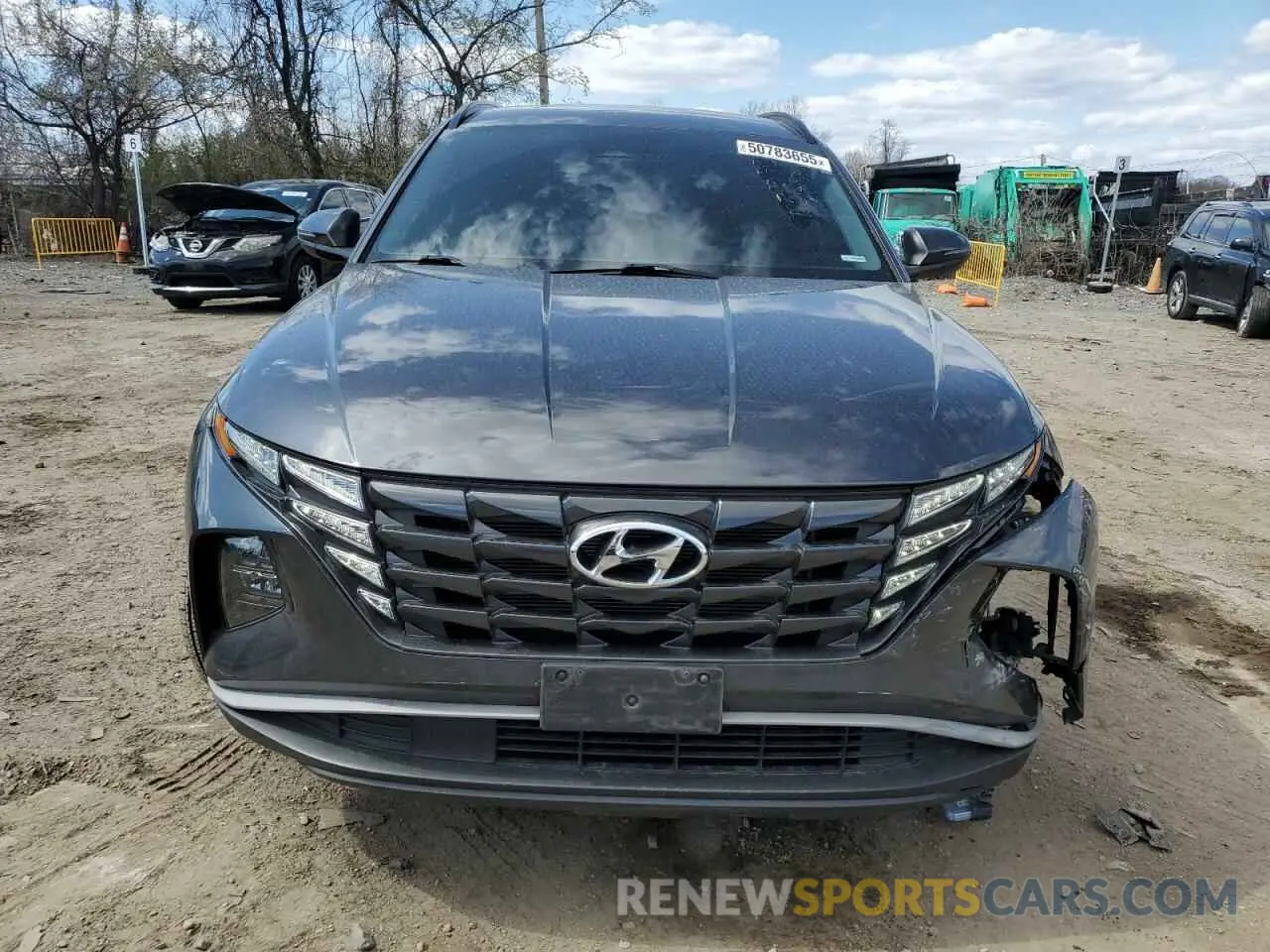 5 Фотография поврежденного автомобиля 5NMJB3AE9NH071733 HYUNDAI TUCSON 2022