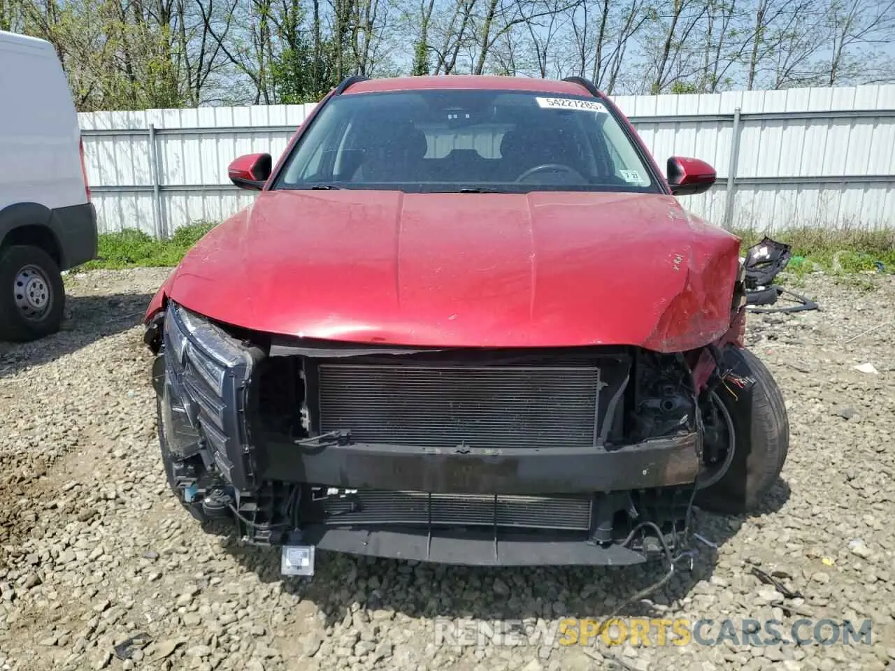 5 Photograph of a damaged car 5NMJBCAE0NH016152 HYUNDAI TUCSON 2022
