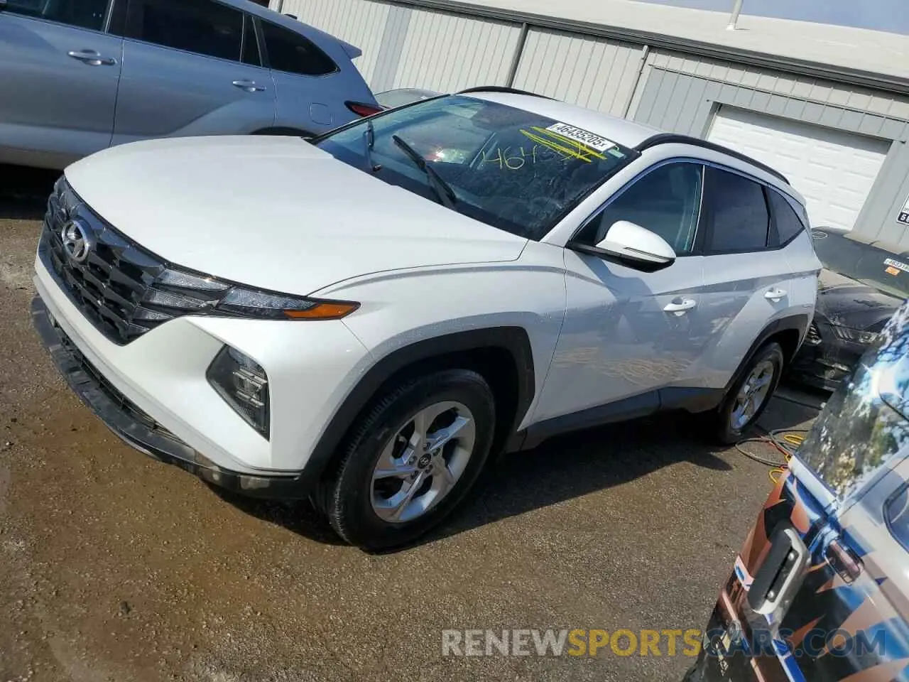 1 Photograph of a damaged car 5NMJBCAE2NH151827 HYUNDAI TUCSON 2022