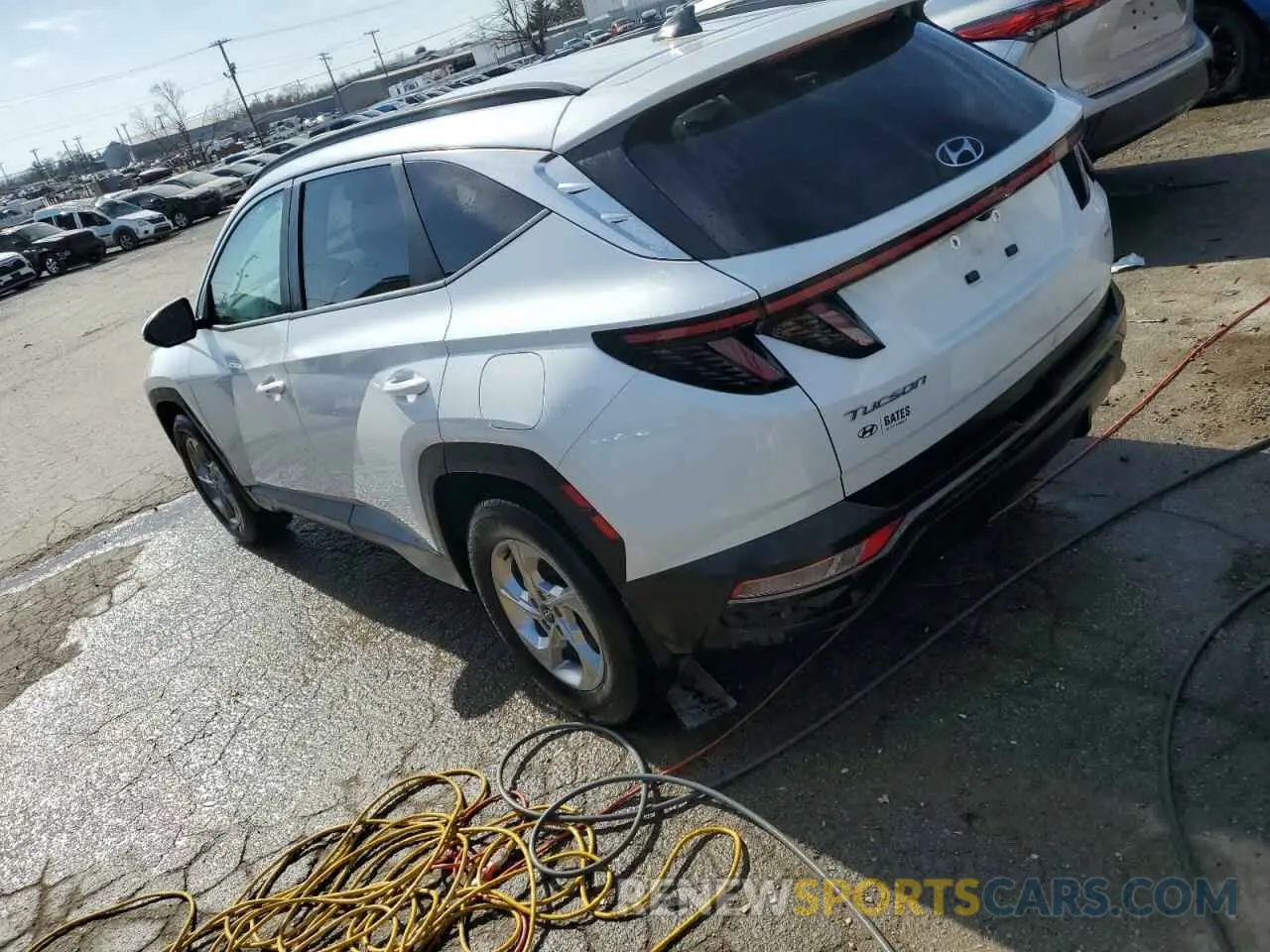 2 Photograph of a damaged car 5NMJBCAE2NH151827 HYUNDAI TUCSON 2022