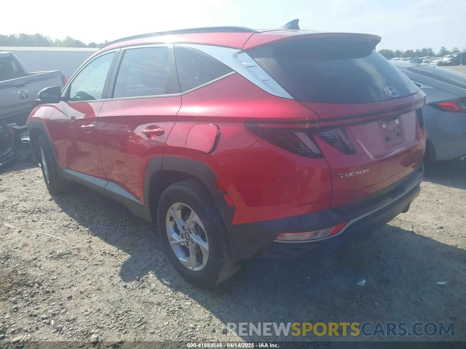 3 Фотография поврежденного автомобиля 5NMJBCAE3NH039036 HYUNDAI TUCSON 2022