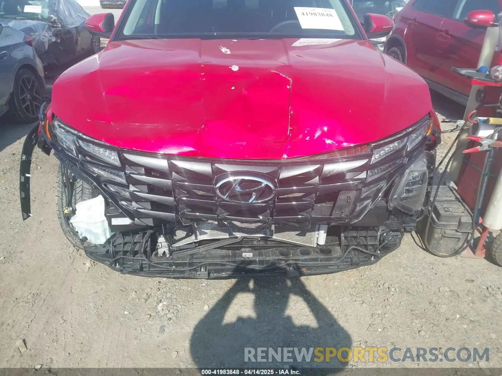 6 Фотография поврежденного автомобиля 5NMJBCAE3NH039036 HYUNDAI TUCSON 2022