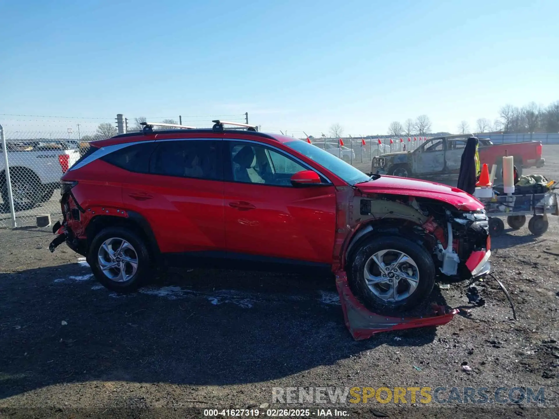 13 Фотография поврежденного автомобиля 5NMJBCAE4NH150193 HYUNDAI TUCSON 2022
