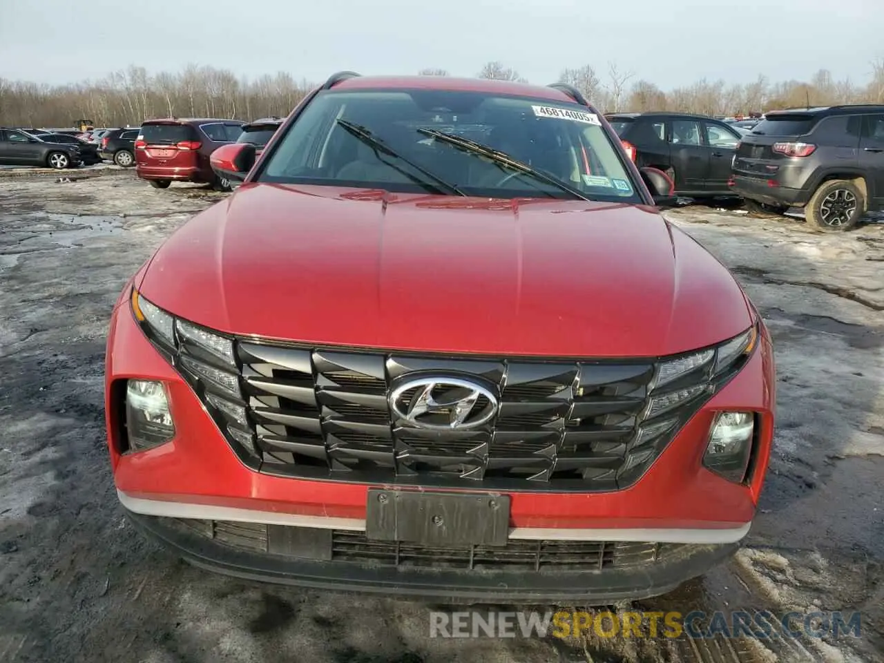 5 Photograph of a damaged car 5NMJBCAE5NH060342 HYUNDAI TUCSON 2022