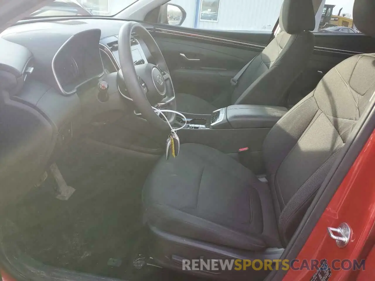 7 Photograph of a damaged car 5NMJBCAE5NH060342 HYUNDAI TUCSON 2022