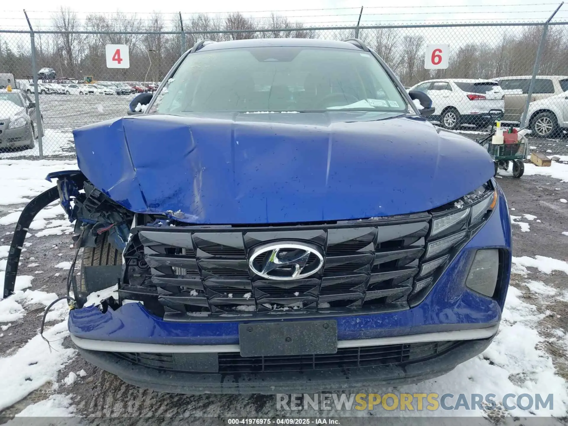13 Фотография поврежденного автомобиля 5NMJBCAE5NH086584 HYUNDAI TUCSON 2022