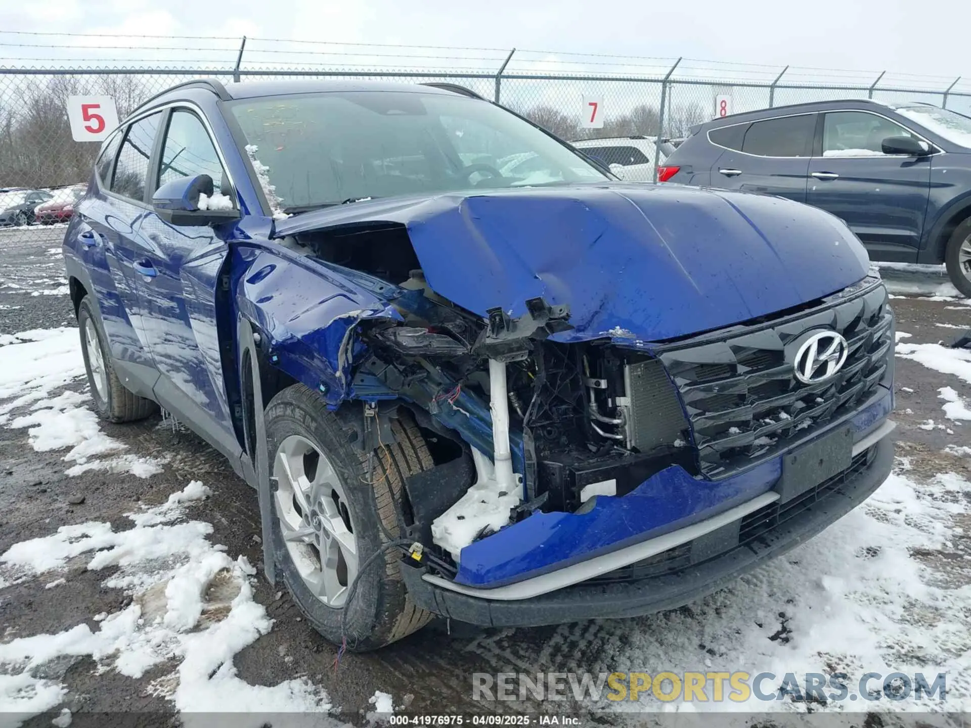 6 Фотография поврежденного автомобиля 5NMJBCAE5NH086584 HYUNDAI TUCSON 2022