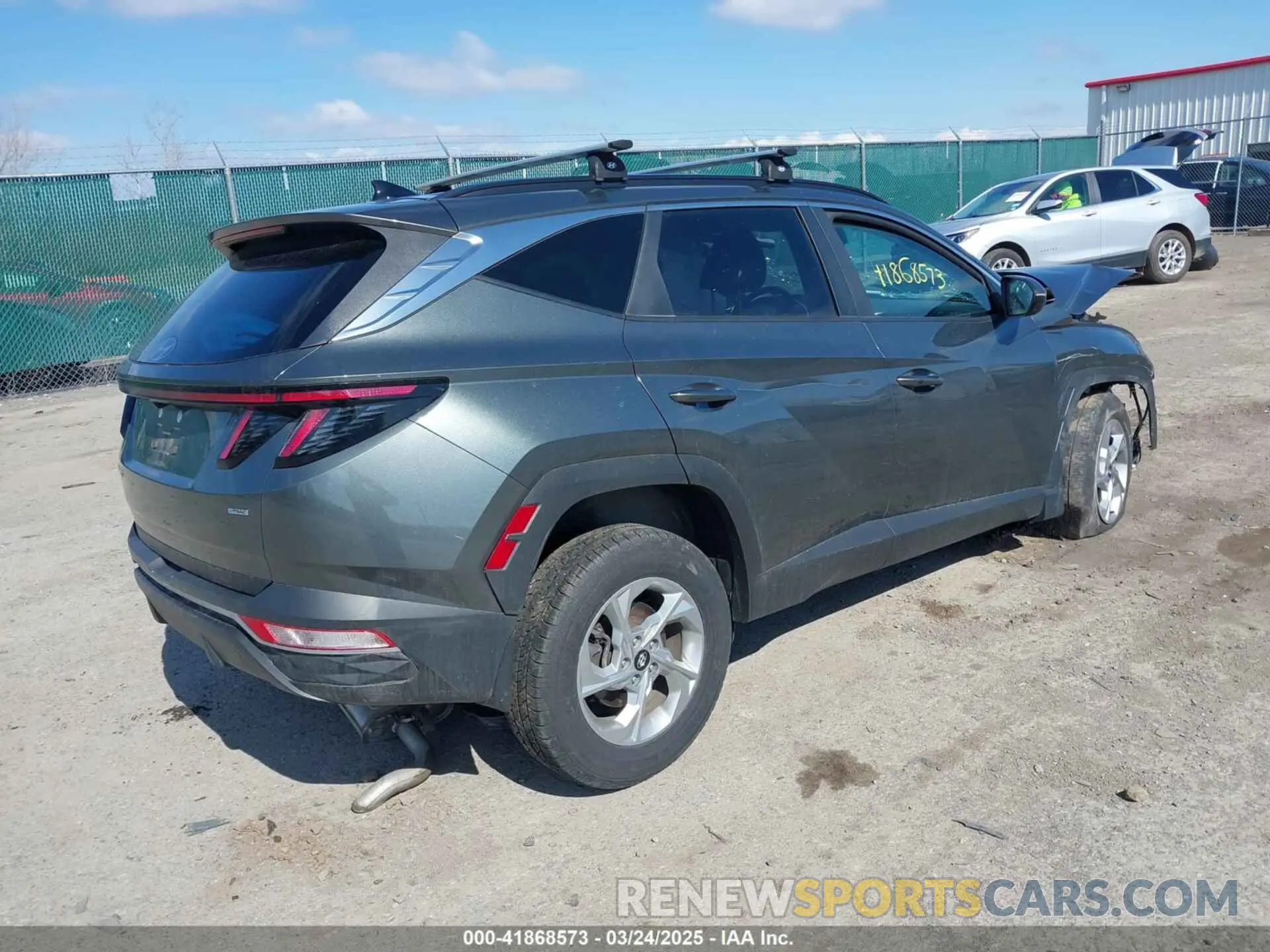 4 Фотография поврежденного автомобиля 5NMJBCAE5NH137470 HYUNDAI TUCSON 2022