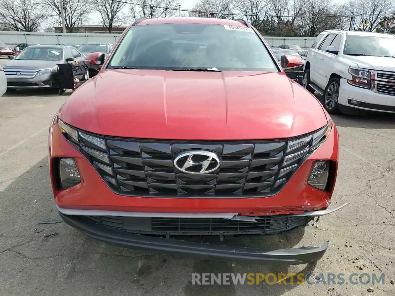 5 Photograph of a damaged car 5NMJBCAE6NH030802 HYUNDAI TUCSON 2022