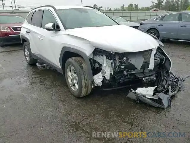 14 Photograph of a damaged car 5NMJBCAE6NH097898 HYUNDAI TUCSON 2022