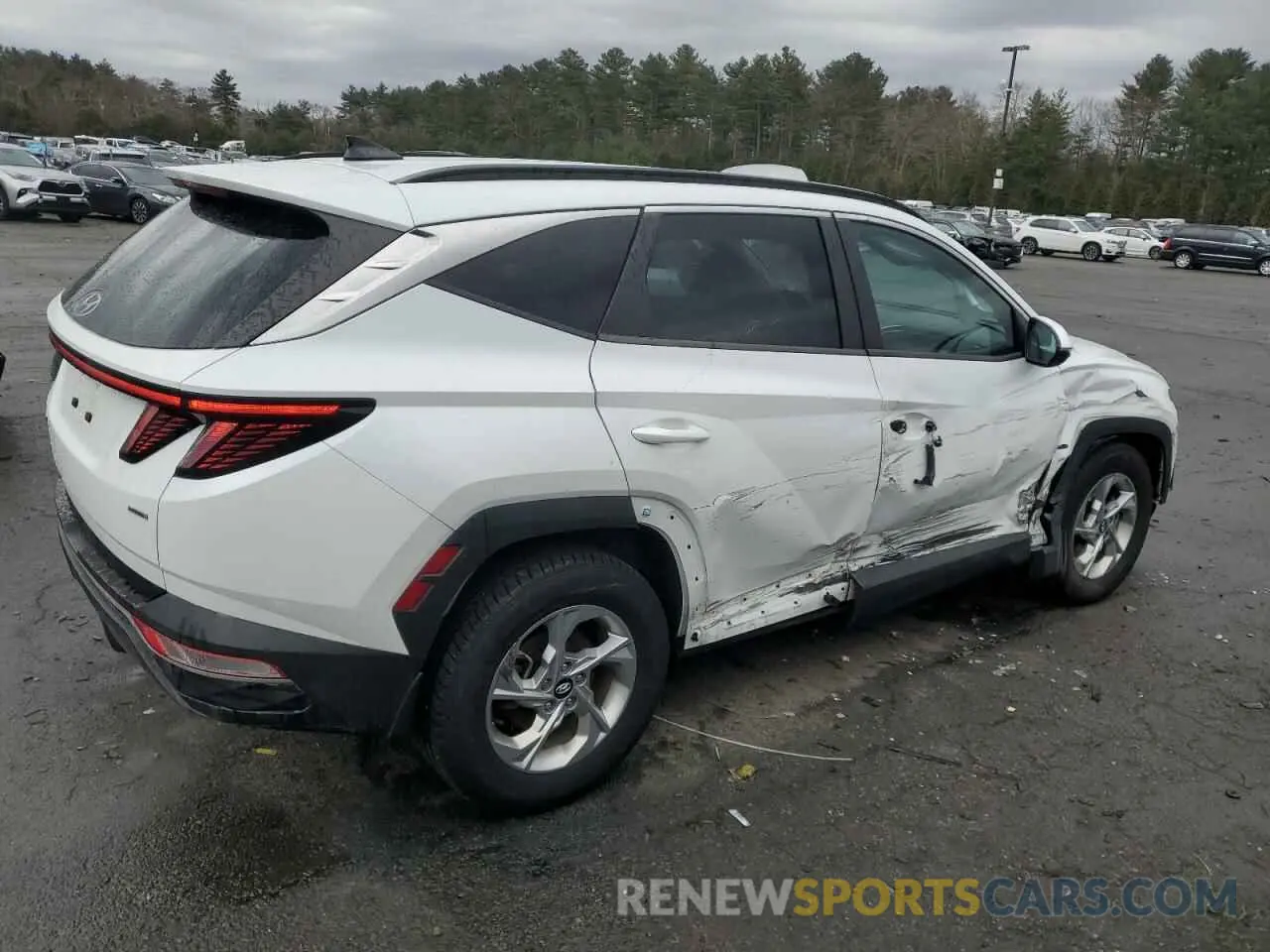 3 Фотография поврежденного автомобиля 5NMJBCAE8NH086319 HYUNDAI TUCSON 2022