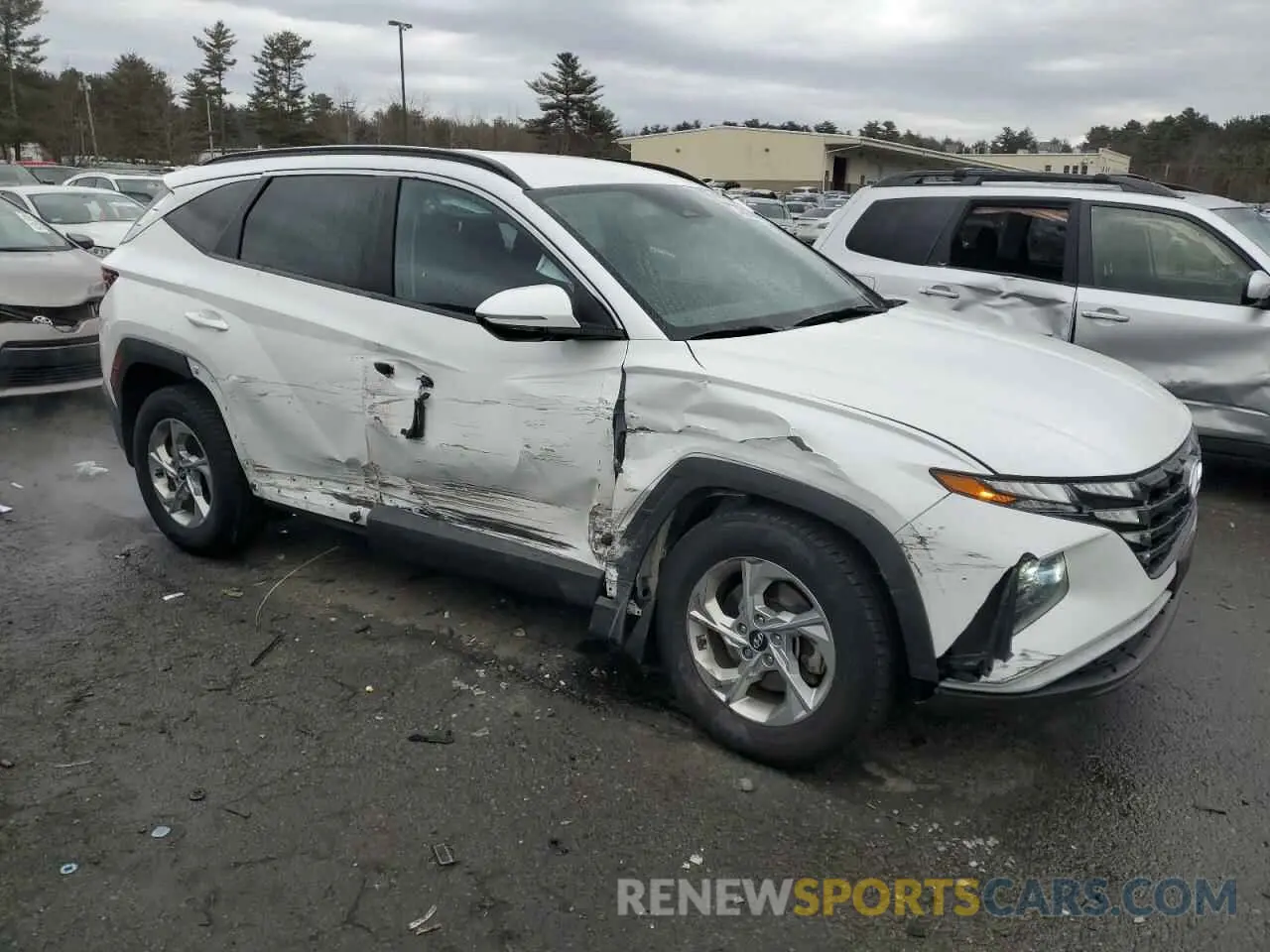 4 Фотография поврежденного автомобиля 5NMJBCAE8NH086319 HYUNDAI TUCSON 2022