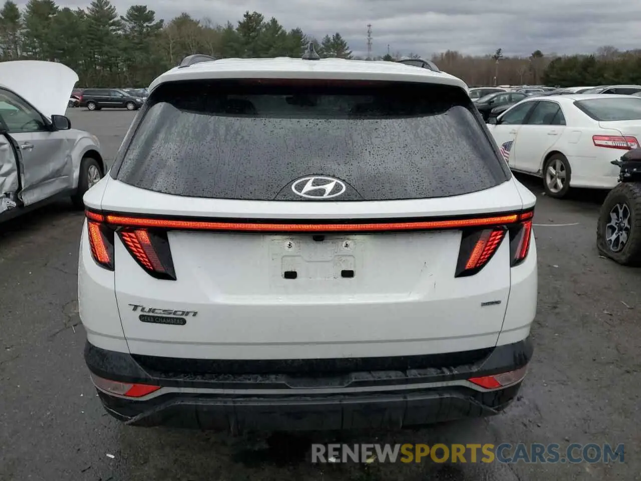 6 Фотография поврежденного автомобиля 5NMJBCAE8NH086319 HYUNDAI TUCSON 2022