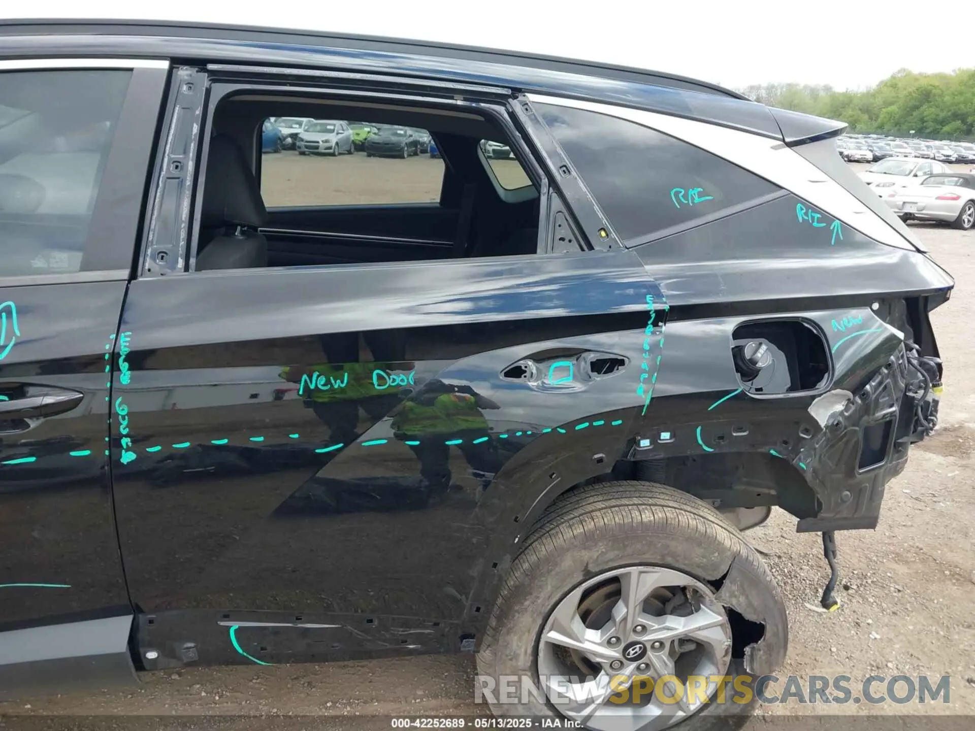 6 Фотография поврежденного автомобиля 5NMJBCAE9NH038148 HYUNDAI TUCSON 2022