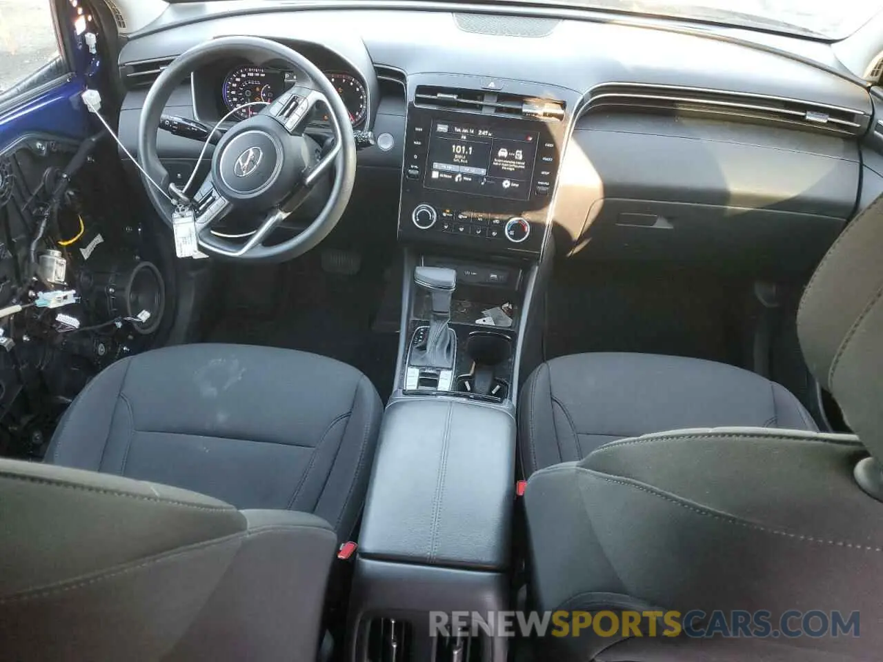 8 Фотография поврежденного автомобиля 5NMJBCAE9NH086216 HYUNDAI TUCSON 2022