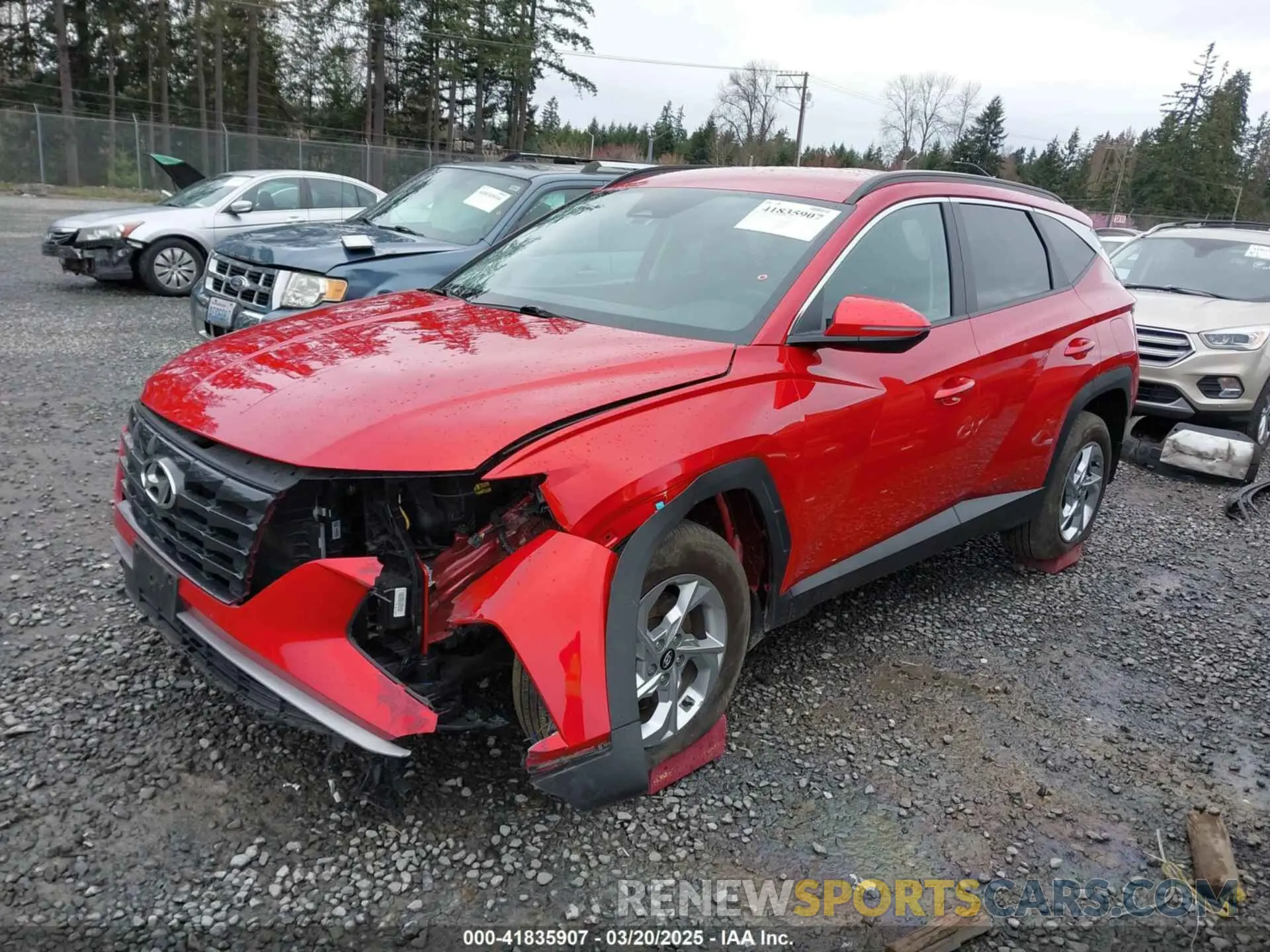 2 Фотография поврежденного автомобиля 5NMJBCAE9NH131106 HYUNDAI TUCSON 2022