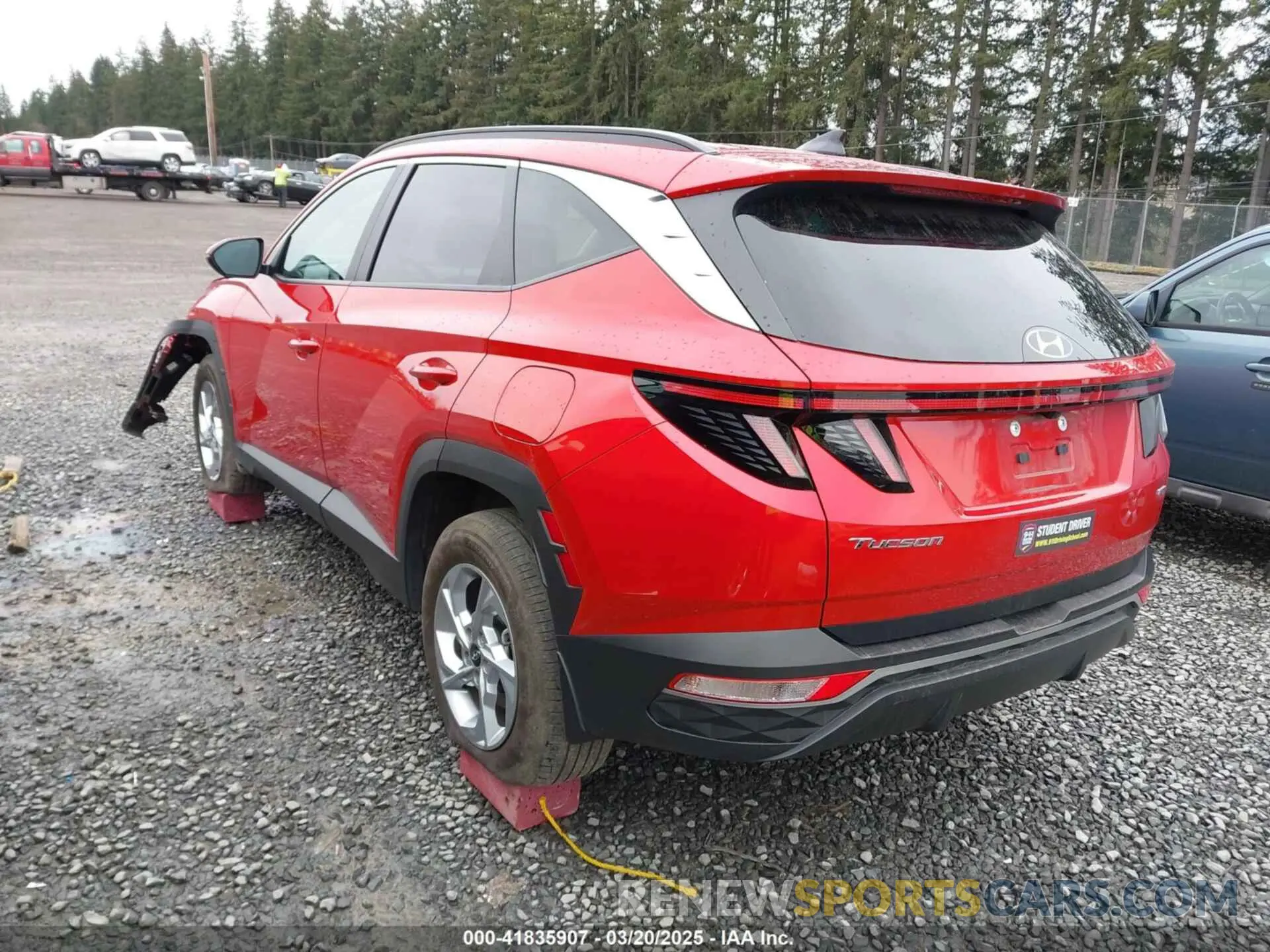 3 Фотография поврежденного автомобиля 5NMJBCAE9NH131106 HYUNDAI TUCSON 2022