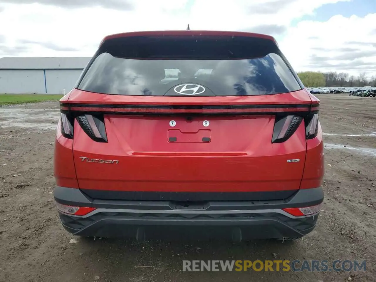 6 Photograph of a damaged car 5NMJBCAE9NH157088 HYUNDAI TUCSON 2022