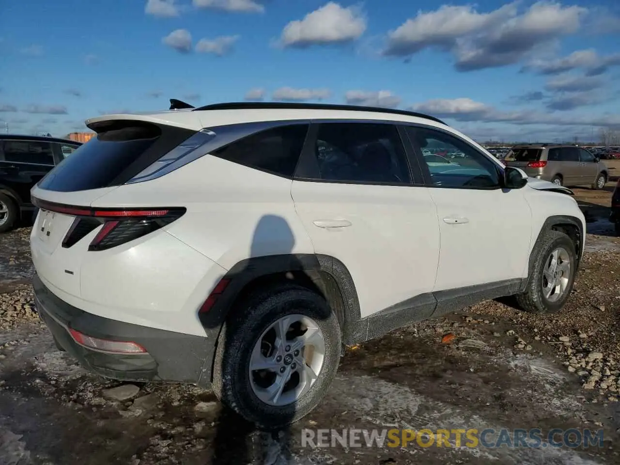 3 Фотография поврежденного автомобиля 5NMJBCAE9NH160038 HYUNDAI TUCSON 2022