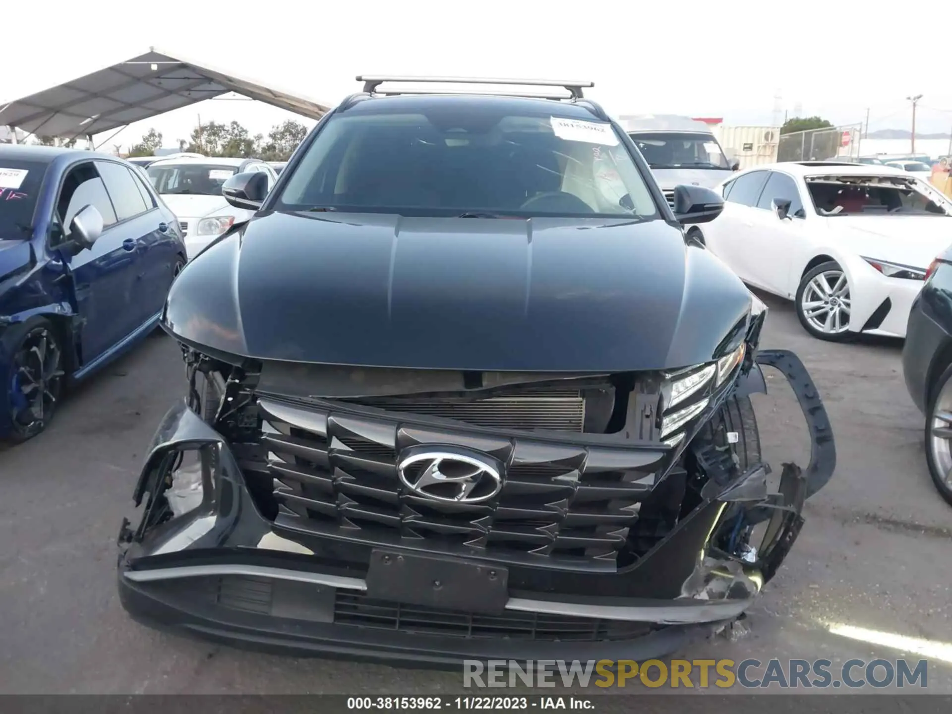 12 Фотография поврежденного автомобиля 5NMJBCAEXNH037882 HYUNDAI TUCSON 2022