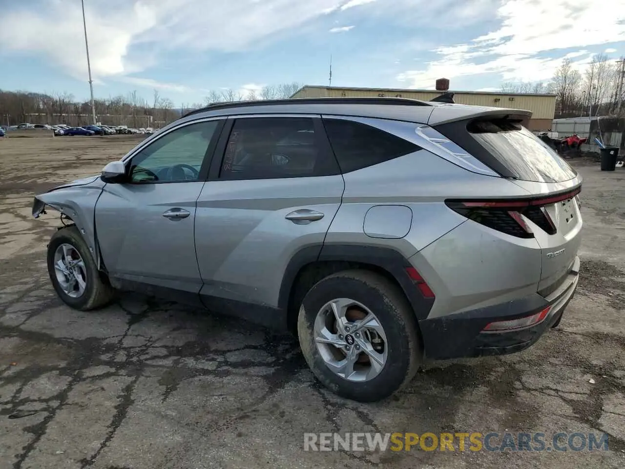 2 Photograph of a damaged car 5NMJBCAEXNH144057 HYUNDAI TUCSON 2022